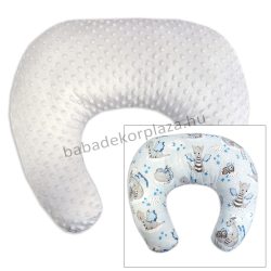   Harmony Baby Comfort kétoldalas szoptatóspárna - Szürke - világoskék bébi sárkány