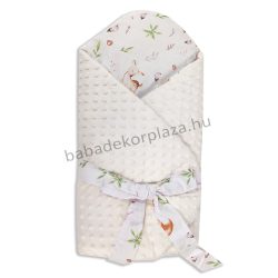   Deluxe Baby babapólya - Minky vanília - Őzike és barátai