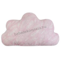 Harmony Baby párna - Felhő - rózsaszín tollak