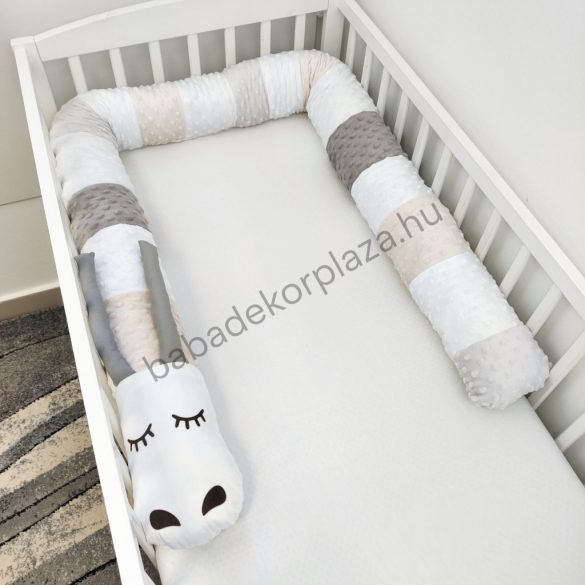 Deluxe Baby figurás hengerpárna rácsvédő 220 cm - 08