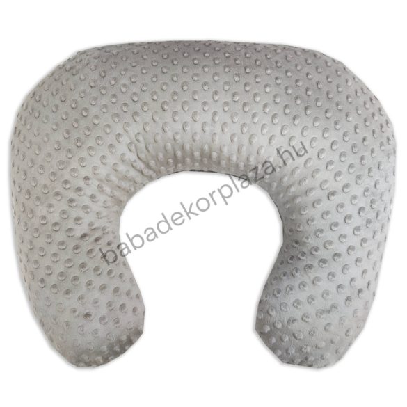 Comfort Minky szoptatós párna - grafitszürke