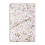 Deluxe Baby pelenkázólap - bébi erdei állatok, rózsaszín