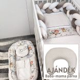 My Happy Baby babaágynemű garnitúra AJÁNDÉK baba-mama párnával – MóKaland II.