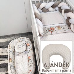   My Happy Baby babaágynemű garnitúra AJÁNDÉK baba-mama párnával – MóKaland II.