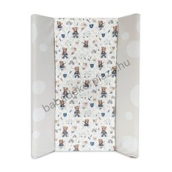 Pelenkázólap huzat - Minky - macikák szivárványon