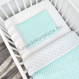Babaágynemű - 2 részes - menta - csillagok