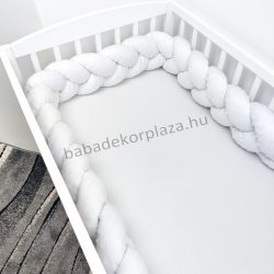 Minky fonott rácsvédő - fehér - VÁLASZTHATÓ MÉRETBEN