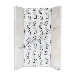 Pelenkázólap huzat - Minky - zebrák lufikkal