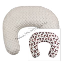   Deluxe Baby Comfort kétoldalas szoptatós párna - mogyoró - őzikék