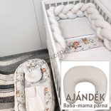 My Happy Baby babaágynemű garnitúra AJÁNDÉK baba-mama párnával – MóKaland I.