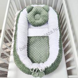 Minky babafészek szett - VÁLASZTHATÓ SZÍNBEN