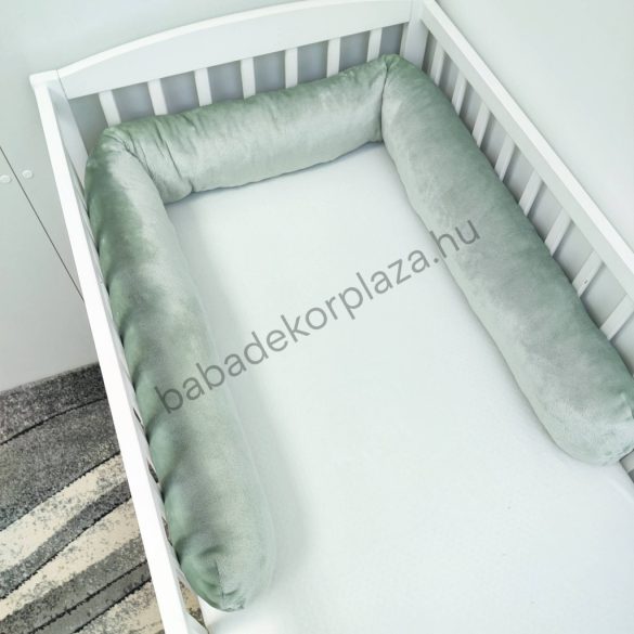 Rácsvédő hengerpárna - 200 cm - zsálya Wellsoft