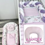 My Happy Baby babaágynemű garnitúra AJÁNDÉK baba-mama párnával – Pillangók IV.